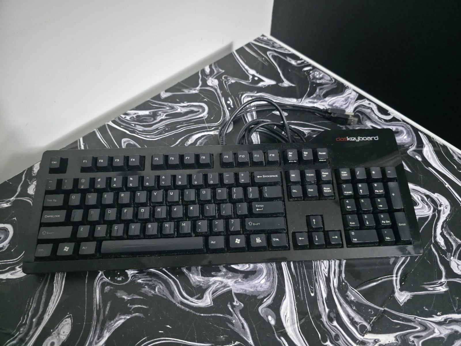 Das Keyboard Model S Professional Mechanical Keyboard Wired USB (DASK3PROMS1SI)