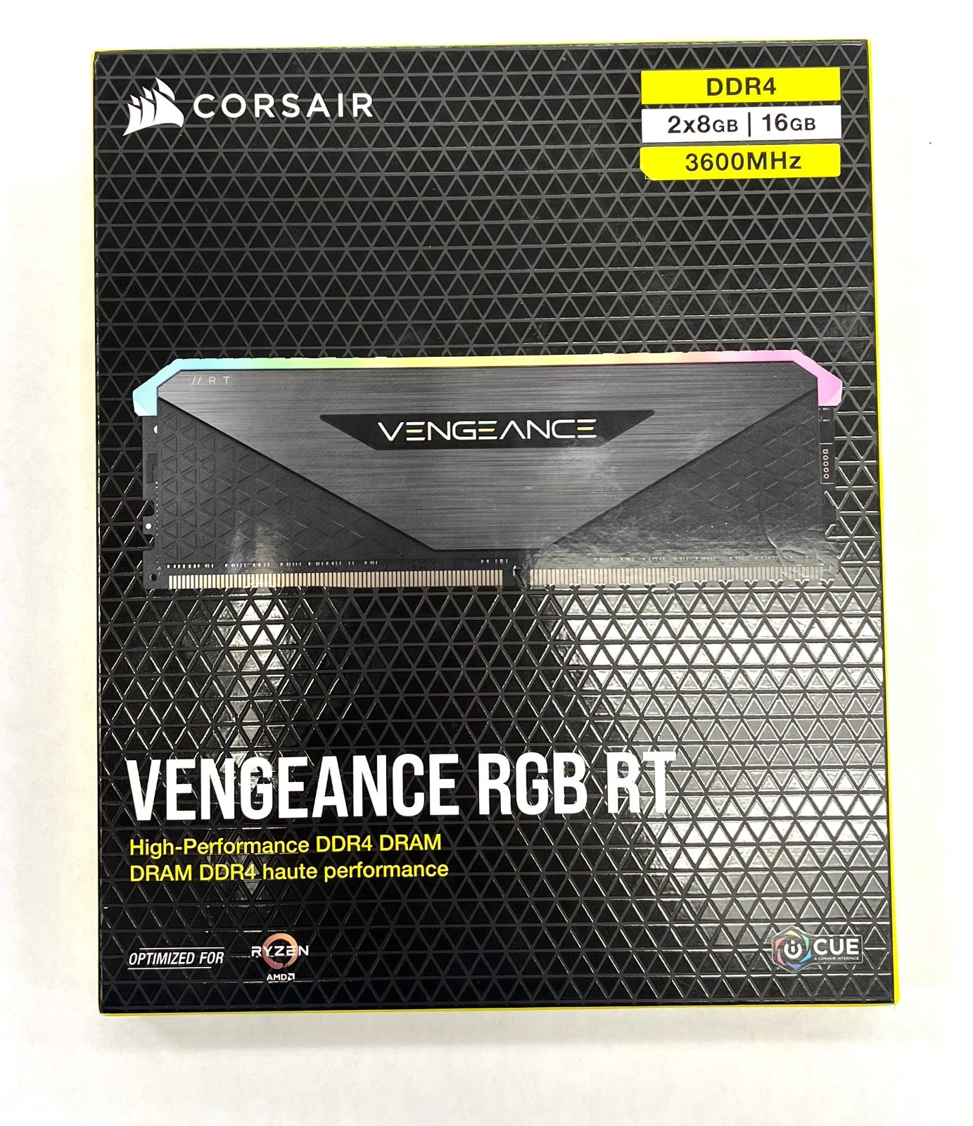 Corsair Vengeance RGB RT DDR4 3600MHz 2x8gb 16GB Total - Brand New