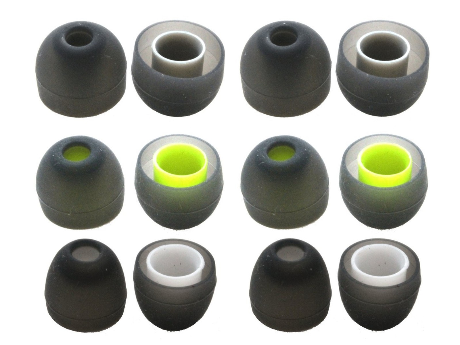 Zotech 6 Pairs of Ear Tips for Jaybird BlueBuds X, X2, X3 & X4 Headphones. (S...