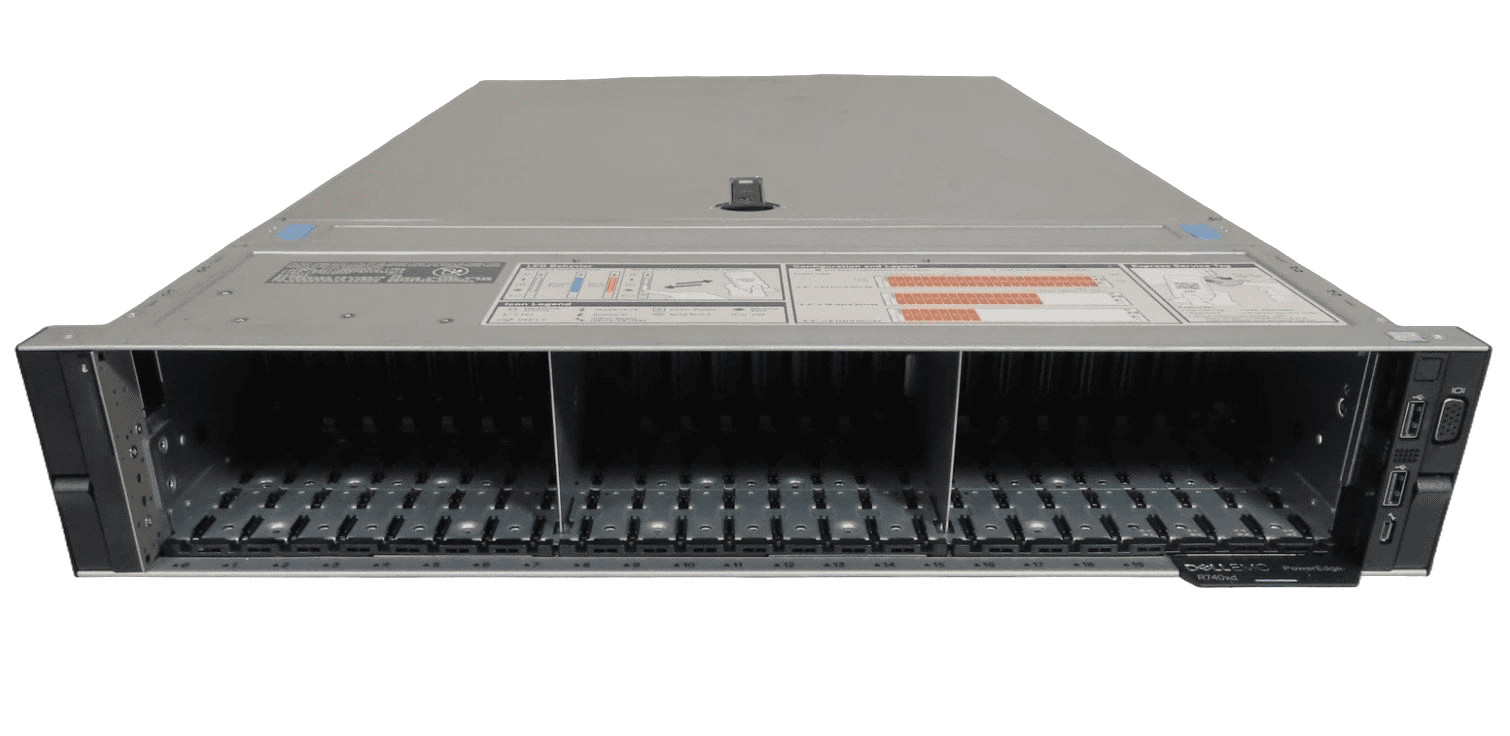 Dell PowerEdge R740xd 24SFF 2x Gold 6132 2.6GHz | 64gb | H730p | 2x 1100w