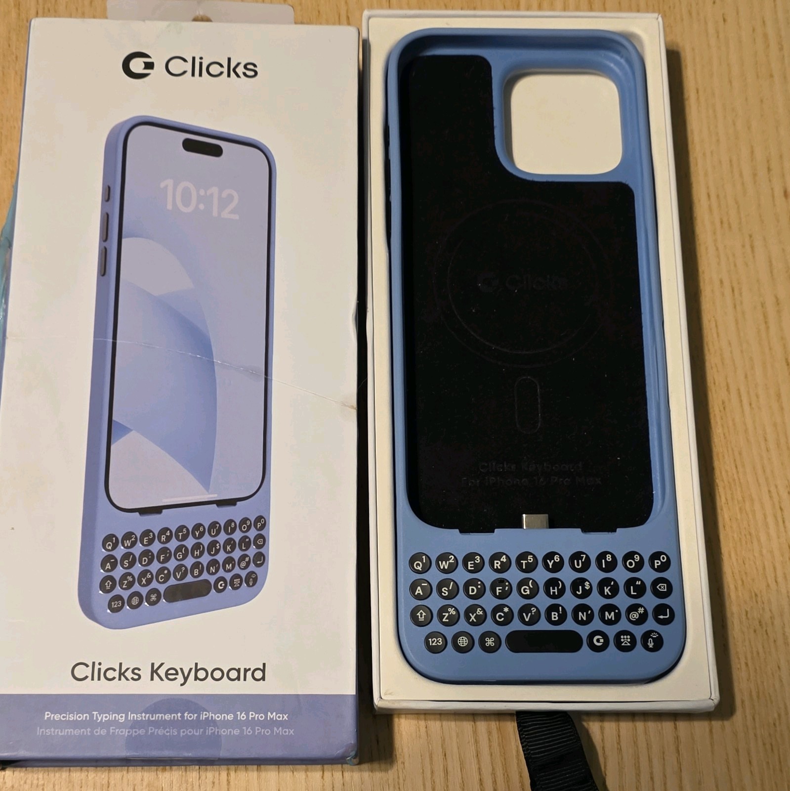 Clicks - Keyboard for Apple iPhone 16 Pro Max