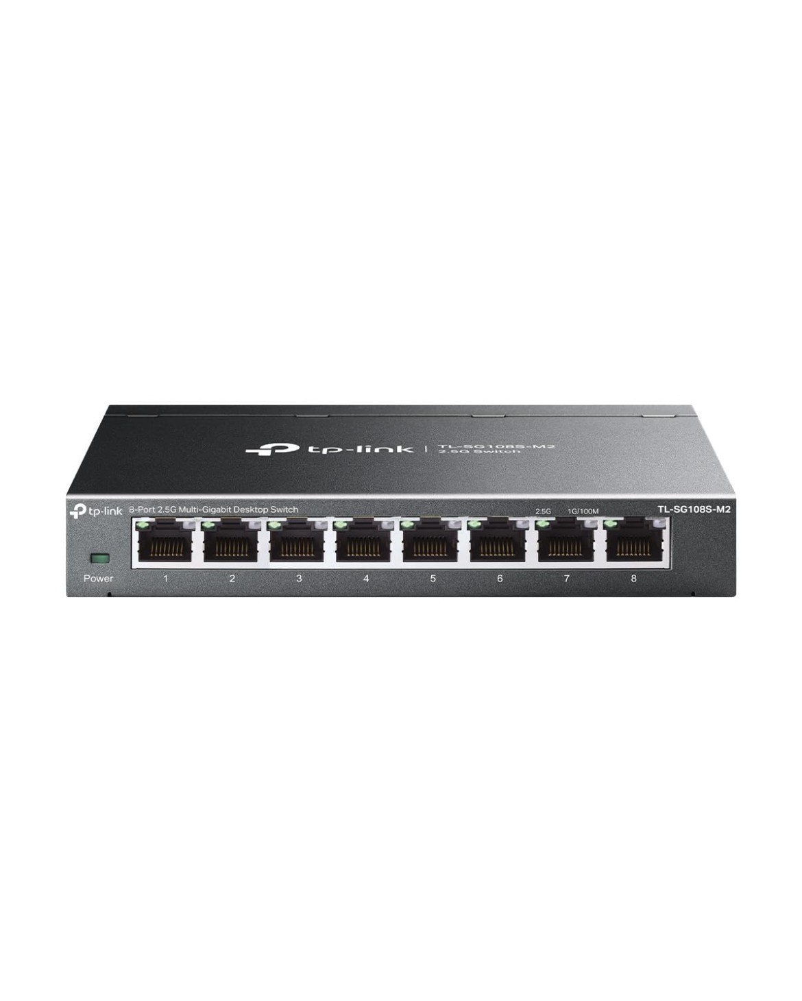 TP-Link TL-SG108S-M2, 8-Port Multi-Gigabit 2.5G Unmanaged Ethernet Switch
