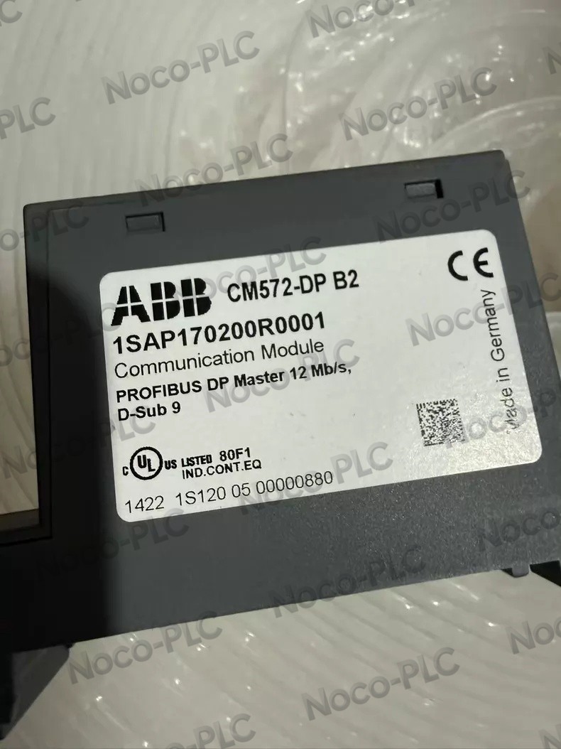 1 PCS ABB CM572-DP B2 PROFIBUS-DP Master Module,1SAP170200R0001 Via FedEx or DHL