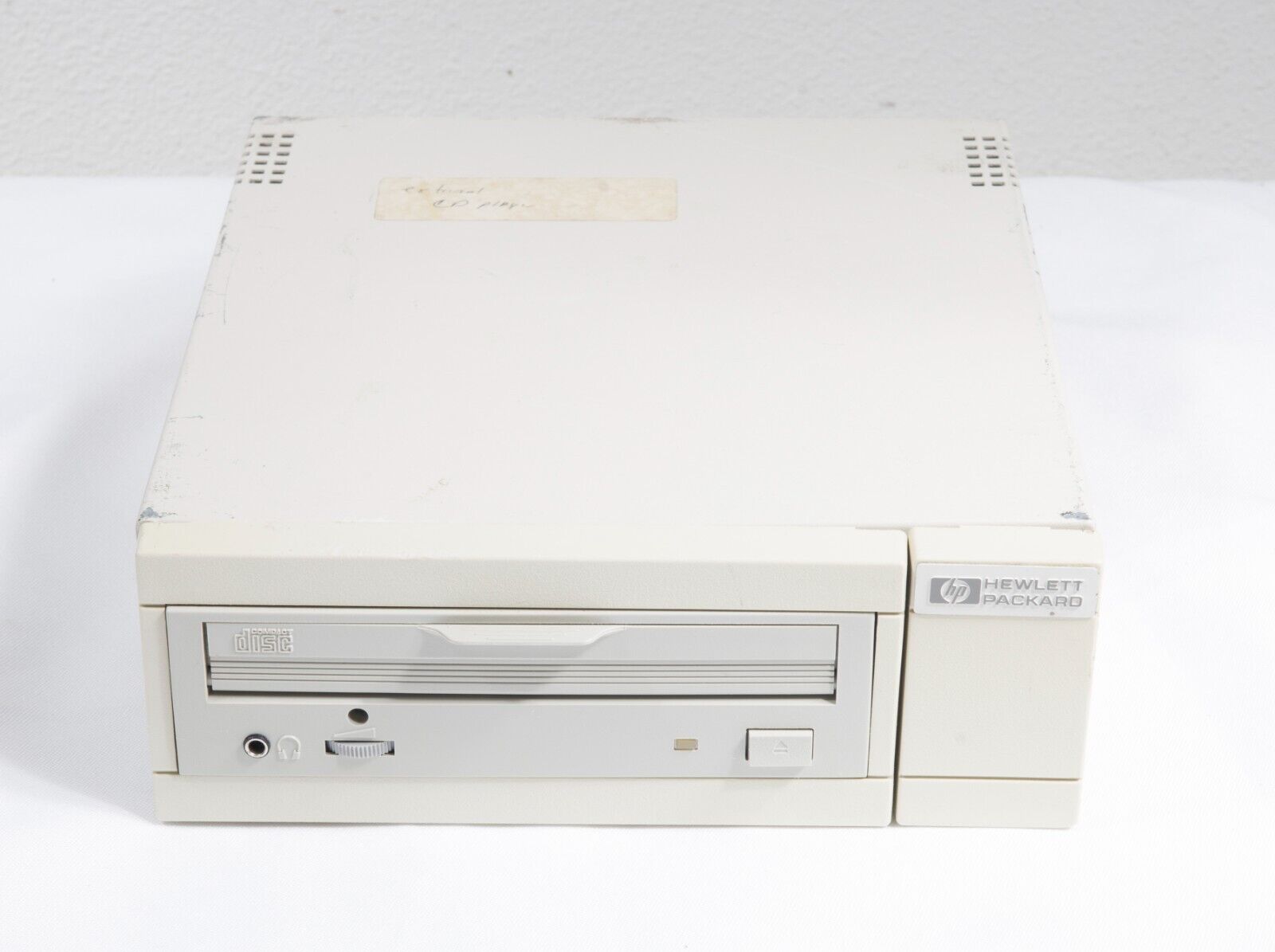 Vintage HP Hewlett Packard External SCSI CD-ROM drive TXM3301A1
