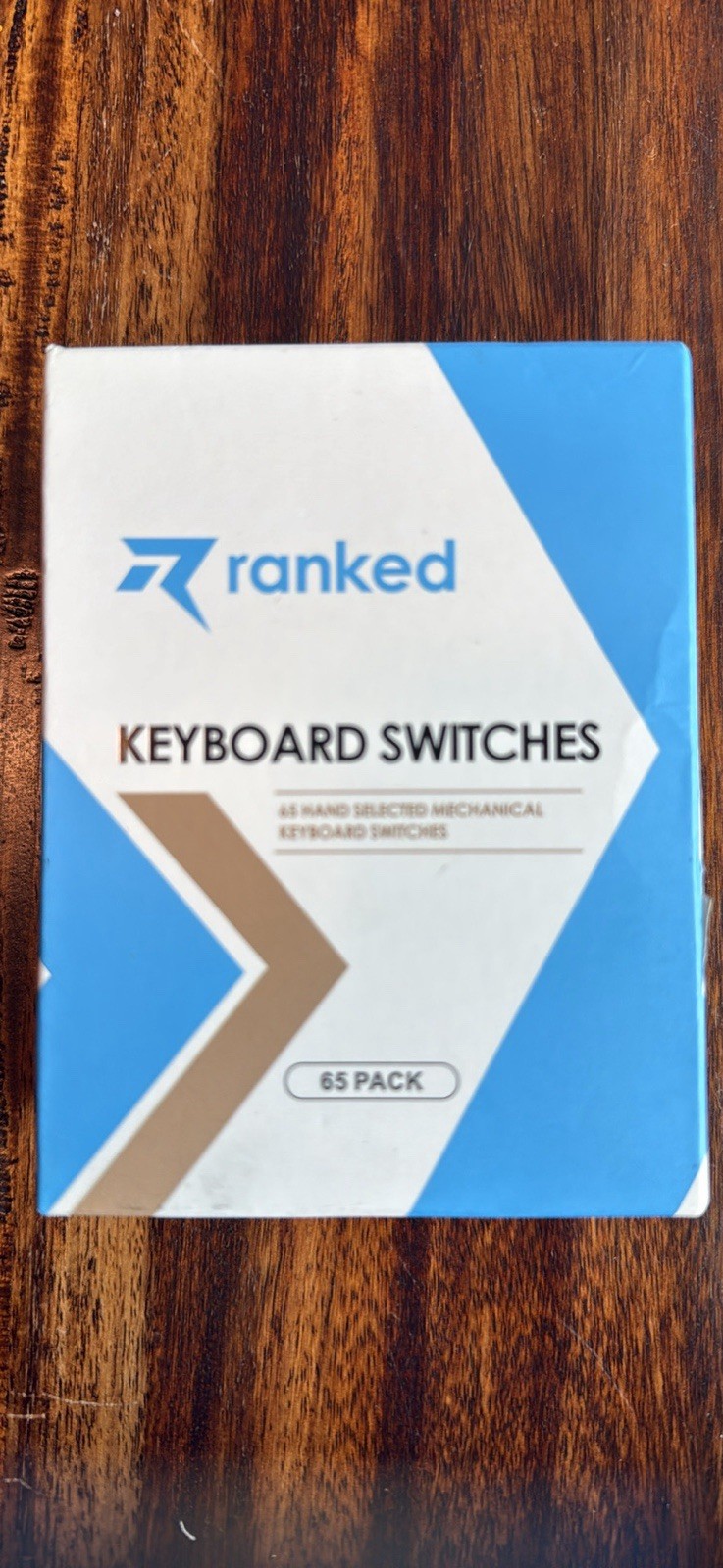 Ranked Keyboard Switches 65 Pack Red