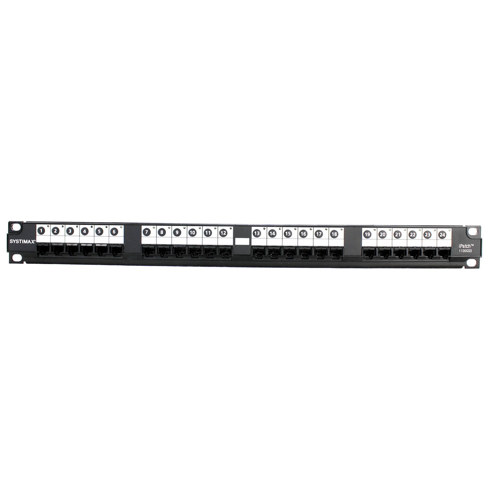 SYSTIMAX IP-1100GS3-24 360 IPATCH 4411GS3 24-PORT PATCH PANEL, UTP