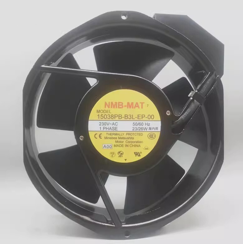 NMB 15038PB-B3L-EP-00 230VAC 23/26W 17CM Inverter Cooling Fan