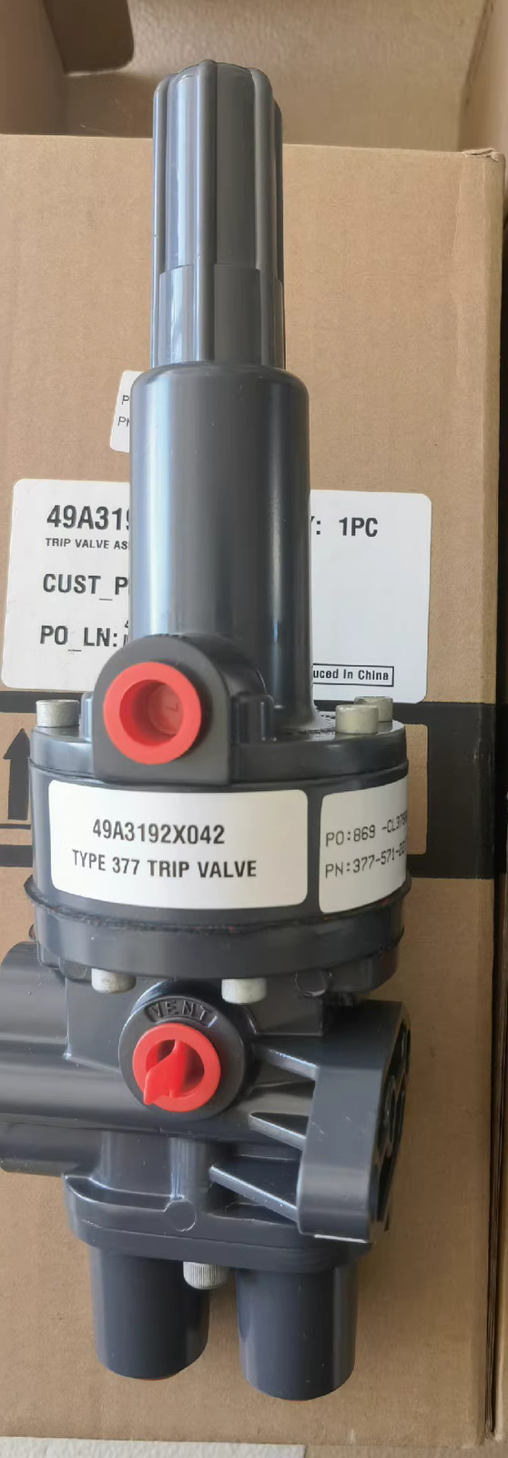1PC NEW Fisher 377 TRIP VALVE Via DHL or FedEX
