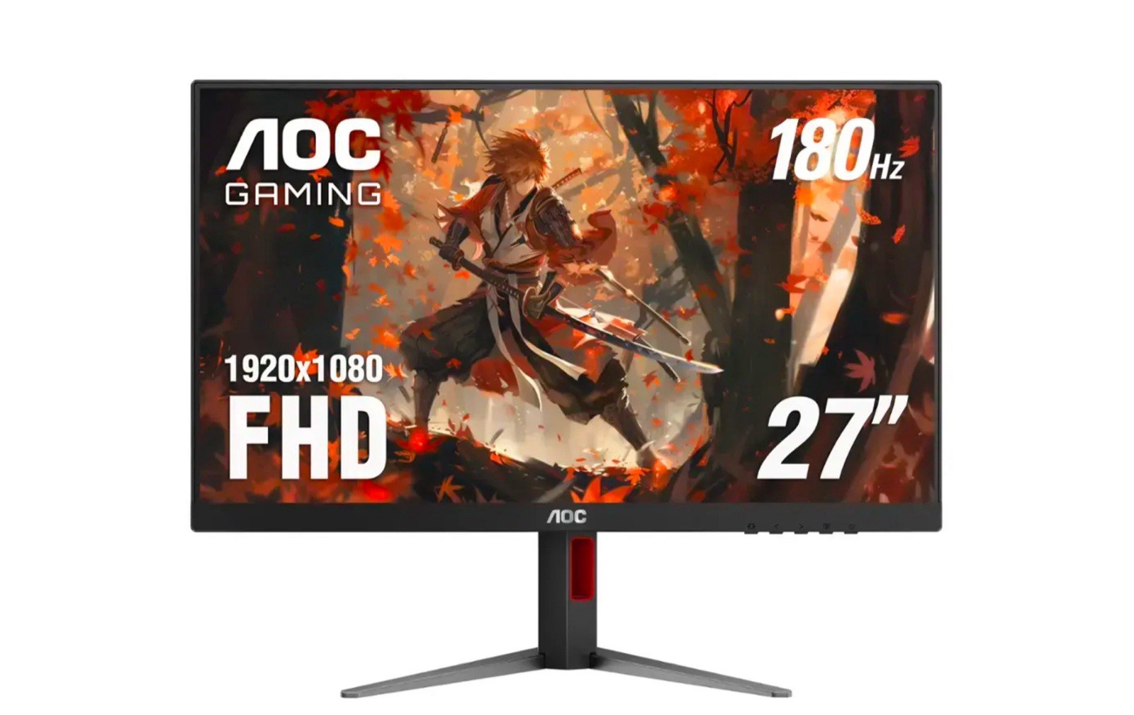 BUNDLE AOC C27G4X 27” Curved Monitor FHD 1920x1080 180Hz 0.5ms Freesync HDR10