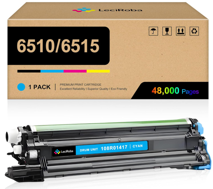 108R01417 Cyan Drum Cartridge for Phaser 6510 / Workcentre 6515