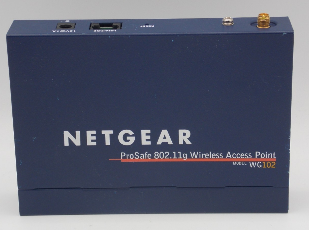 Netgear WG102 Integrated Power ProSafe 802.11g 108 Mbps Wireless Access Point
