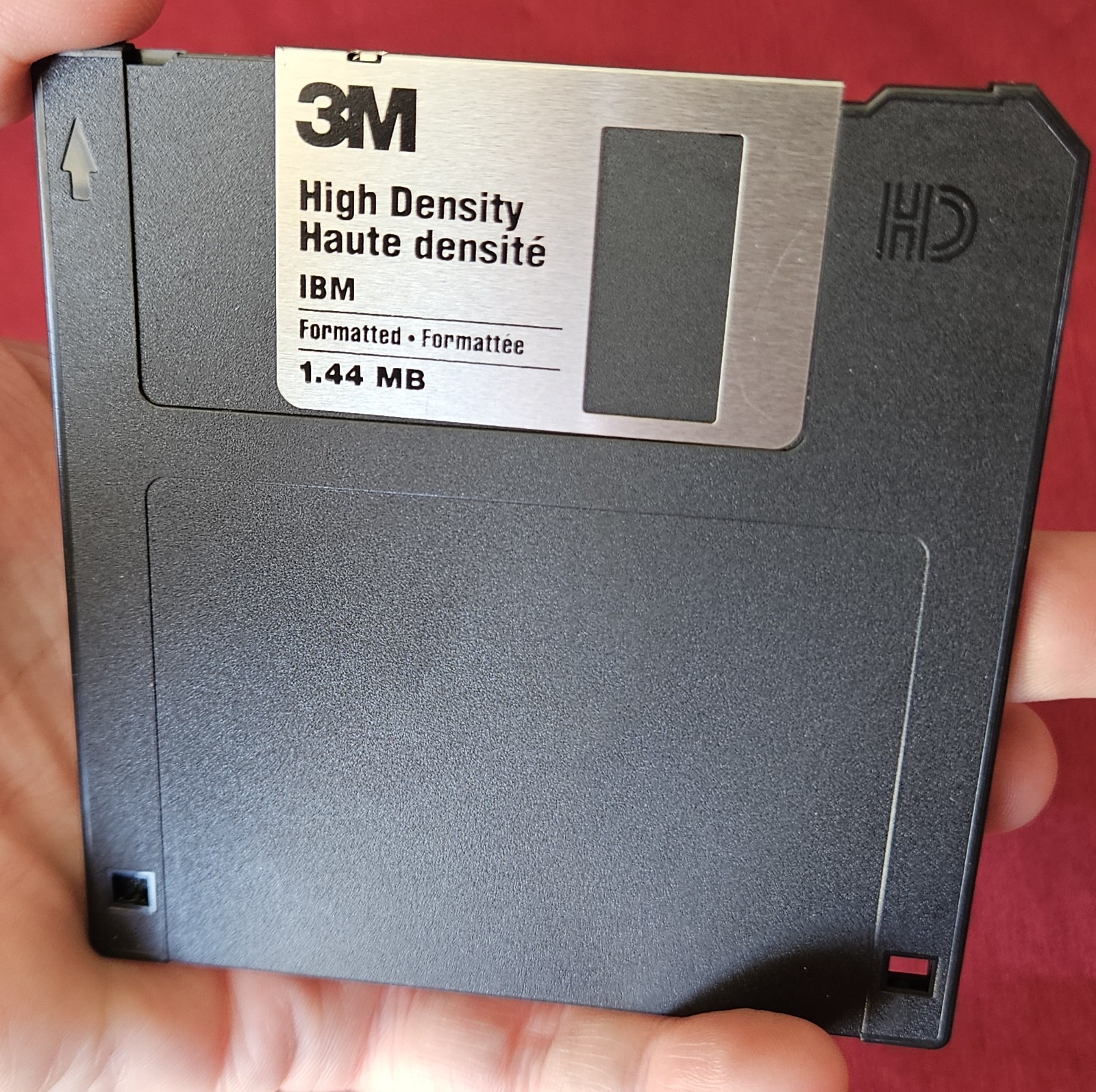 Vintage Rare High Density 3M IBM Formatted 1.44 MB Floppy Disk Hard Drive RARE💻