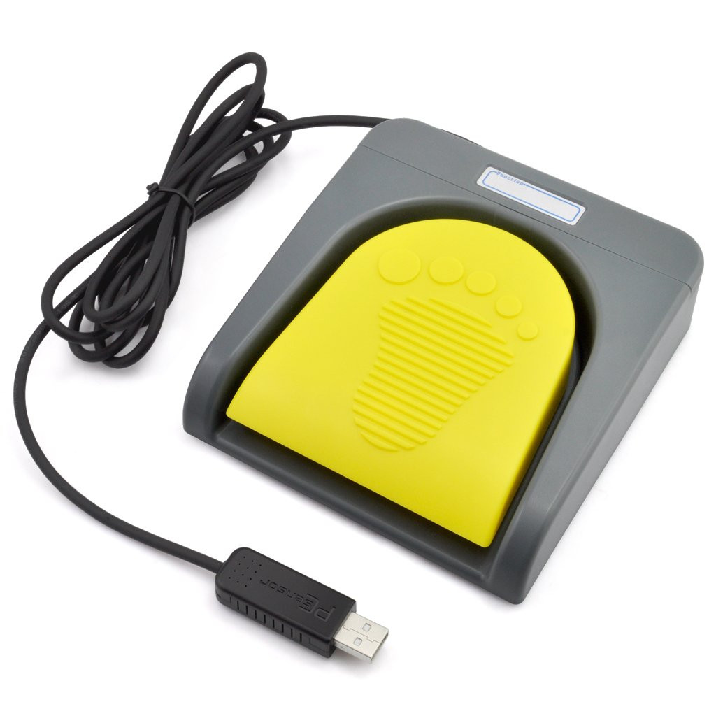 USB Single Foot Switch Control One Key Customized Computer Keyboard Action Pedal