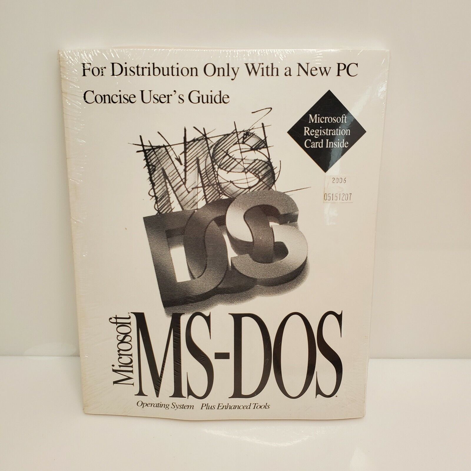 Vintage Microsoft MS-DOS Full Version NIP