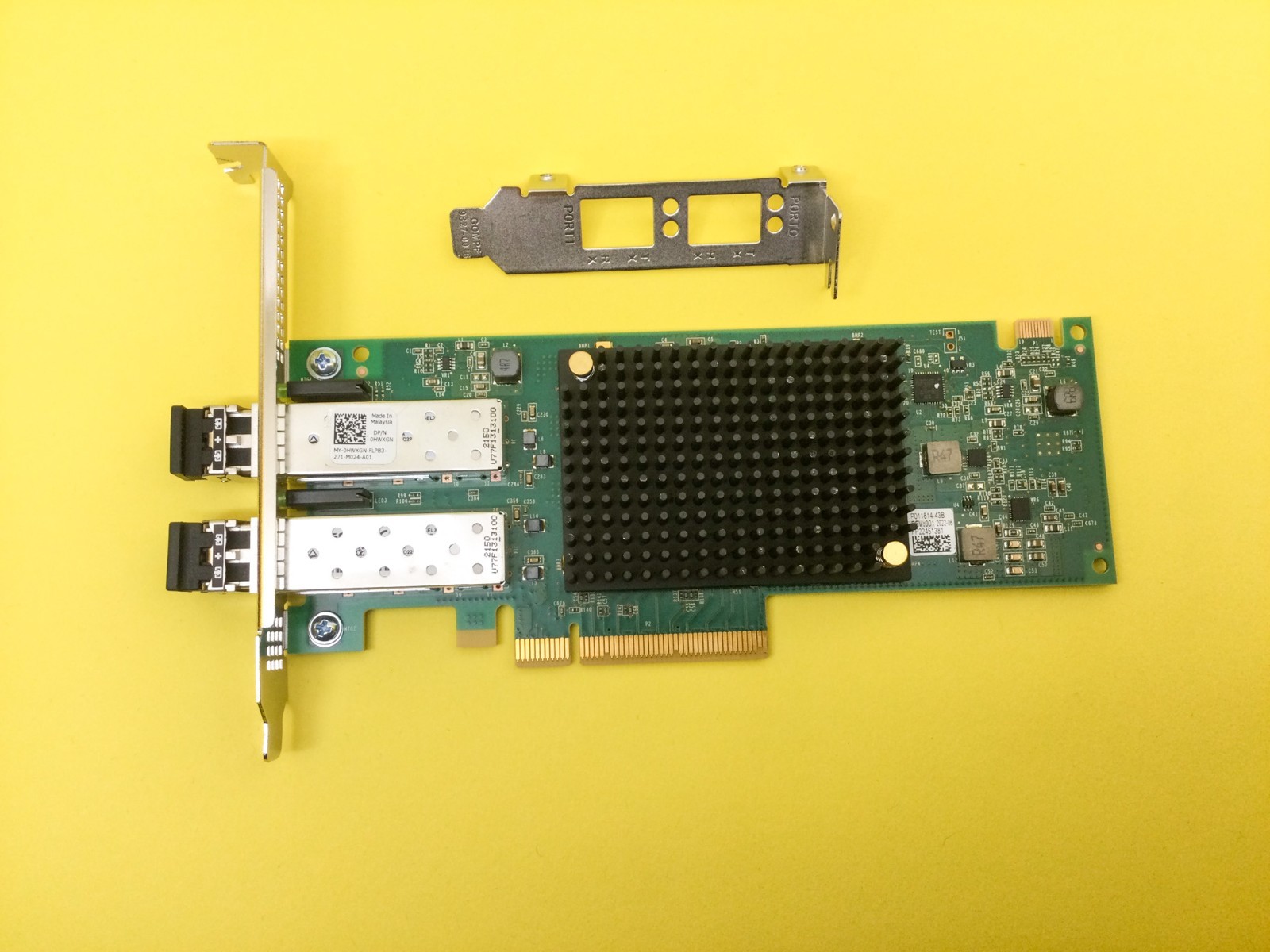 LPE35002 Dell Emulex 32Gb FC Dual Port SFP+ PCIe Host Bus Adapter PD89Y & 8GT11