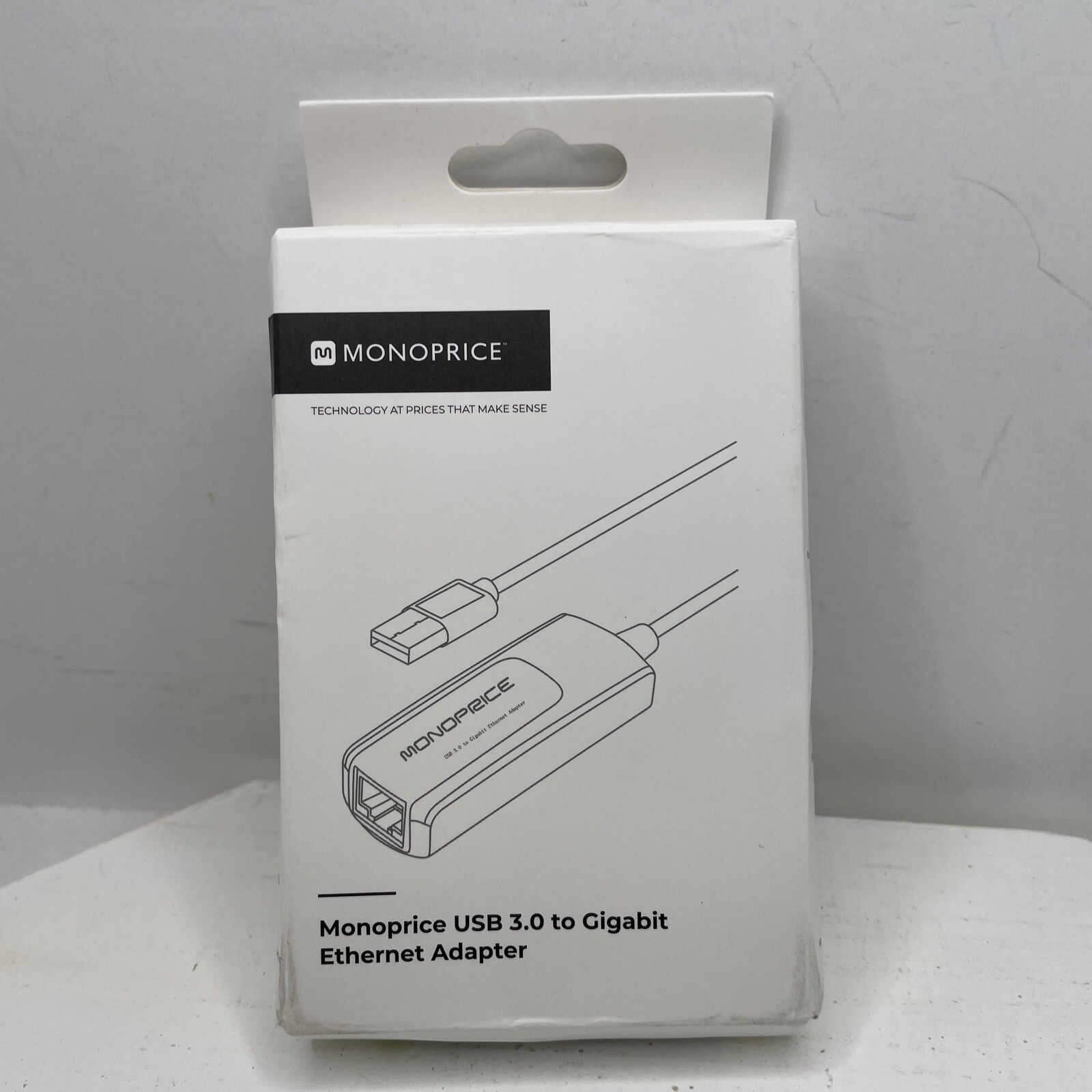Monoprice 111195 USB 3.0 Gigabit Ethernet Adapter Black