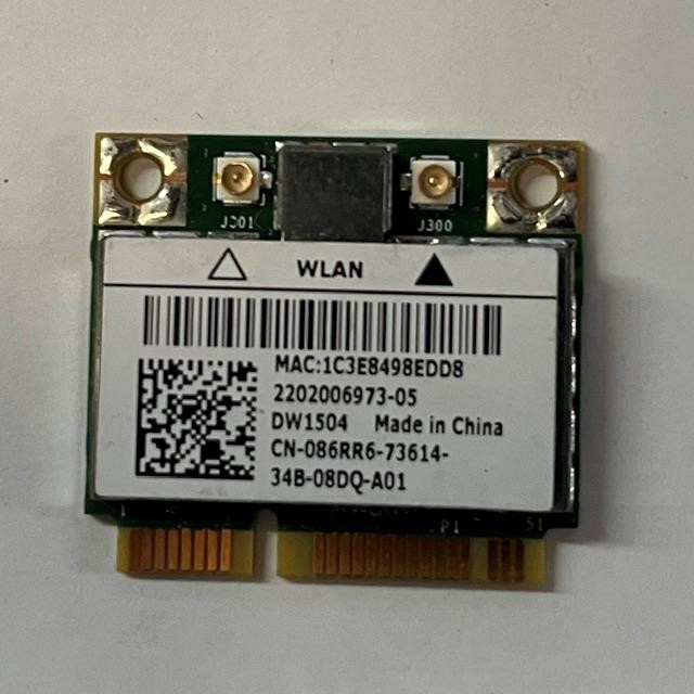(Lot of 5) Dell OEM Wireless 1504 DW1504 Mini-PCI Express Card - 86RR6