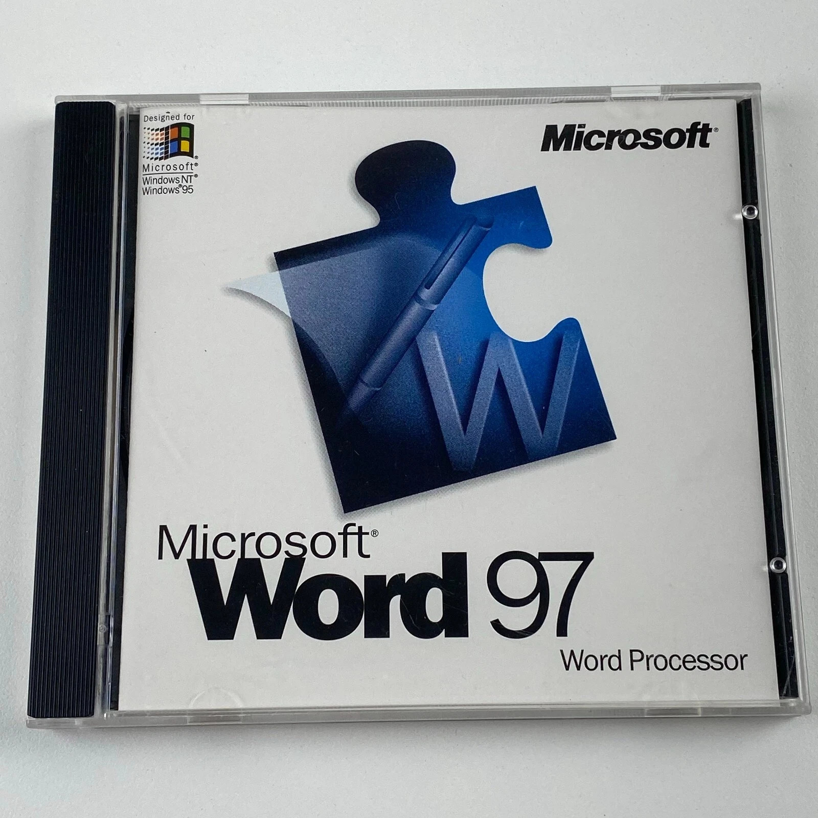 Microsoft Word 97 (CD, Legacy Software) – For Windows 95 / Windows 98 / NT Retro