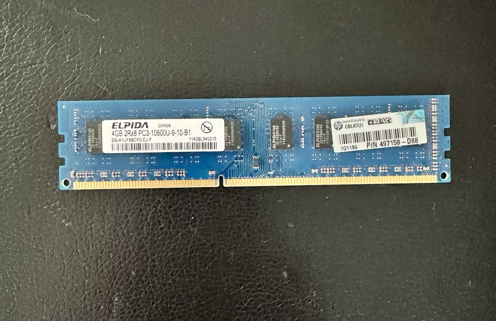 Elpida 4GB RAM Module EBJ40UG8EFU0-GN-F for PC3L-12800S-11-12-B4