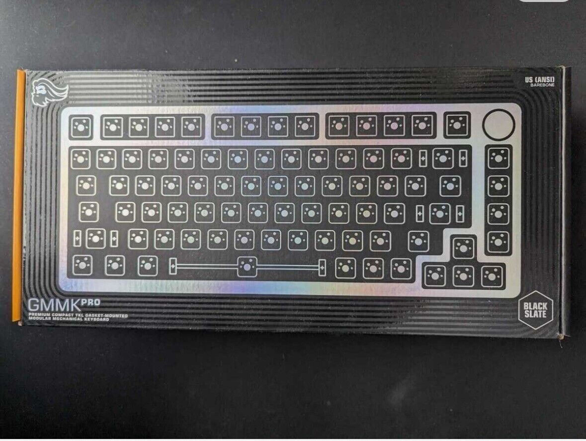 Glorious Gaming GMMK Pro RGB Keyboard Barebones Black-Compact-OPEN BOX