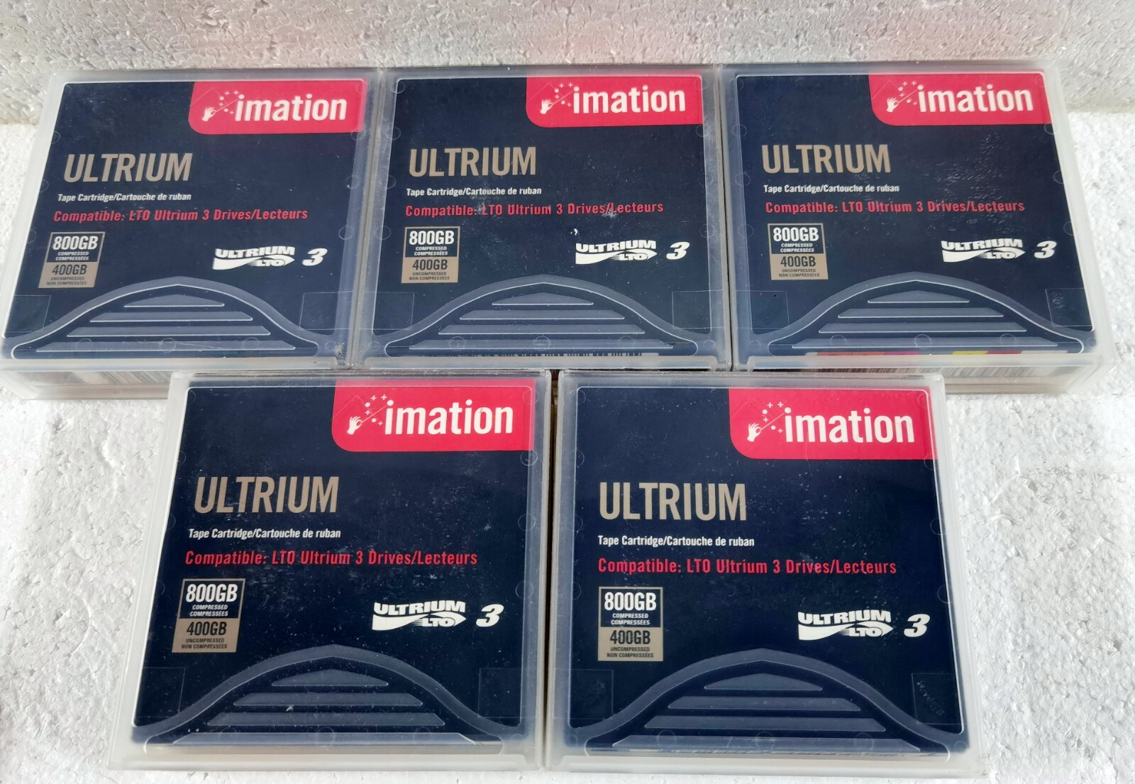 IMN17532 - Imation 1/2 amp; quot; Ultrium LTO-3 Cartridge - 5 Cartridges 