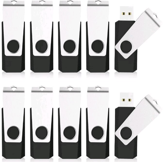 Kexin USB Flash Drives 16GB Thumb Drive Wholesale Bulk 10 Pack