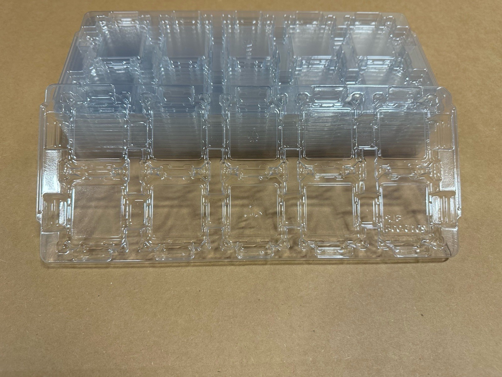 Lot of 10x CPU trays for Socket LGA2011 Intel Xeon E7 E5 v2 v3 (52.5mm x 45m)