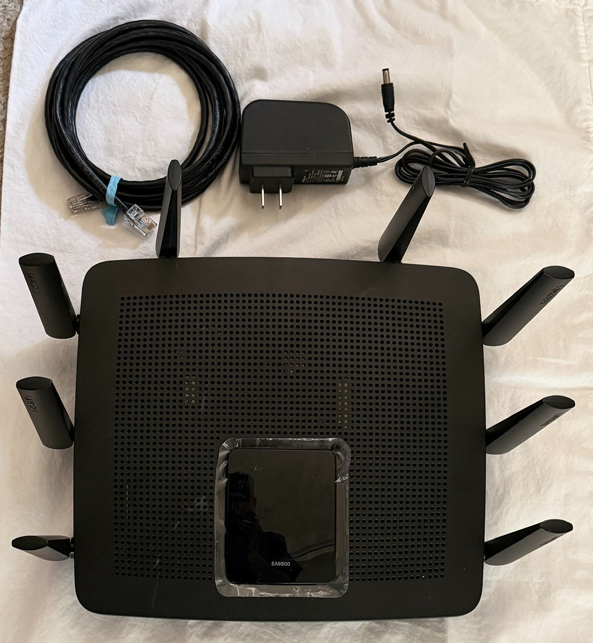 Linksys EA9500 WiFi Tri-Band AC5400 Gigabit Router Max-Stream tested 8 LAN ports