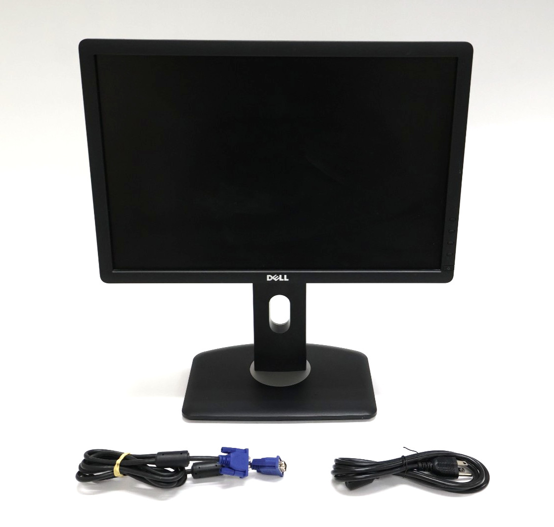 Dell P1913t 19" Widescreen Flat Panel LCD Monitor Black with Stand and Cables