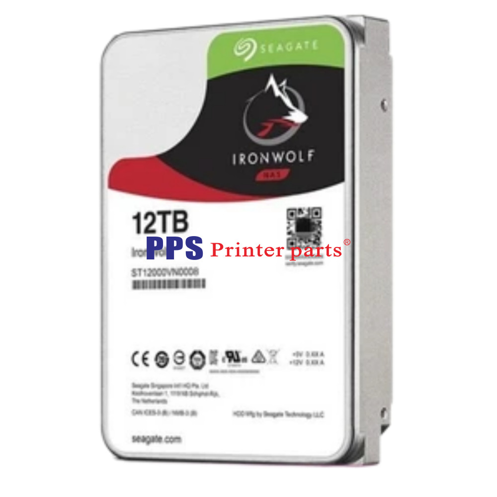 ST12000VN0008 Seagate 12TB HDD IronWolf 3.5"SATA 7200rpm Internal Hard Drive