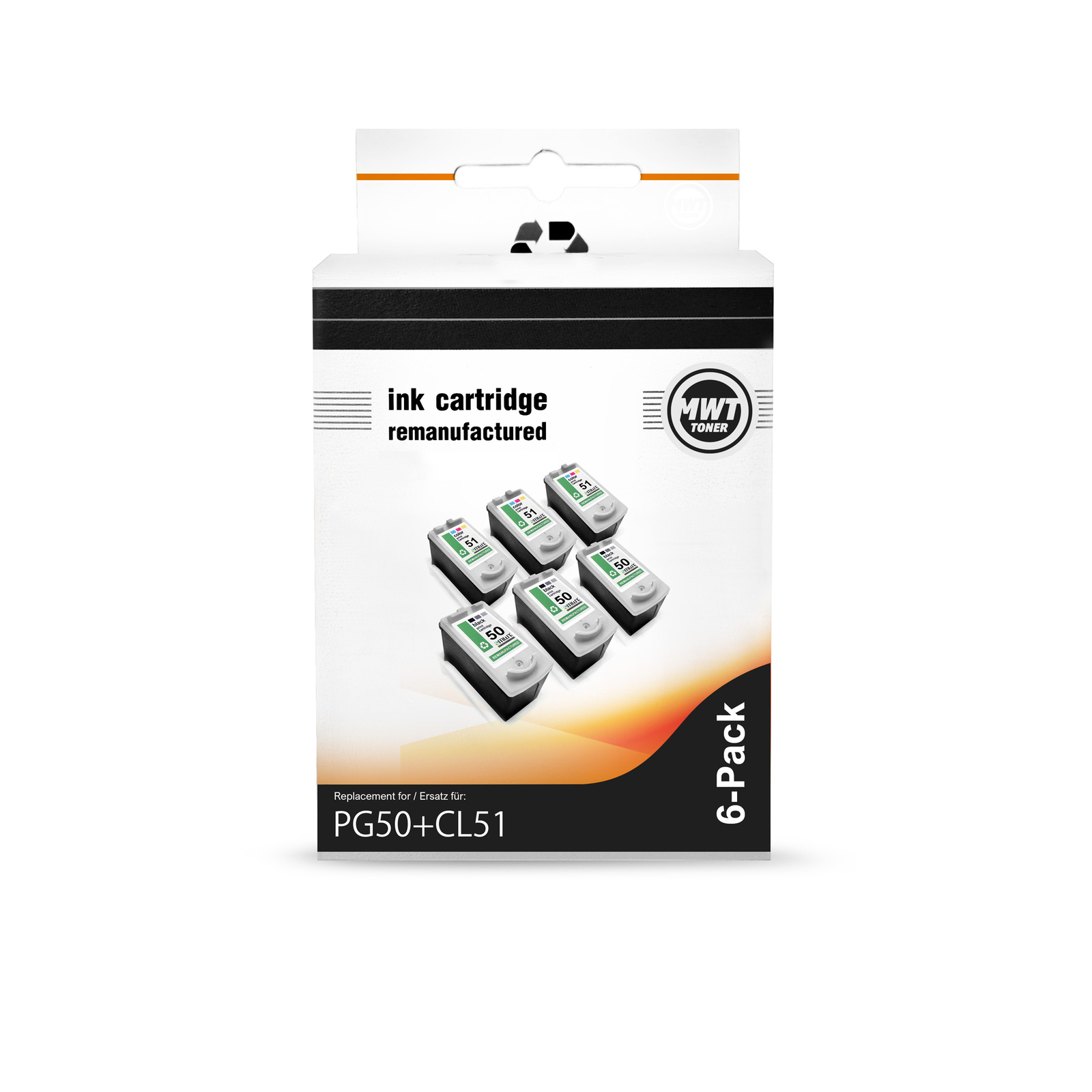 6x Cartridge 3+3 XL for Canon Pixma MX-310 MP-180 MP-170 MP-450-X MP-150 MX-300
