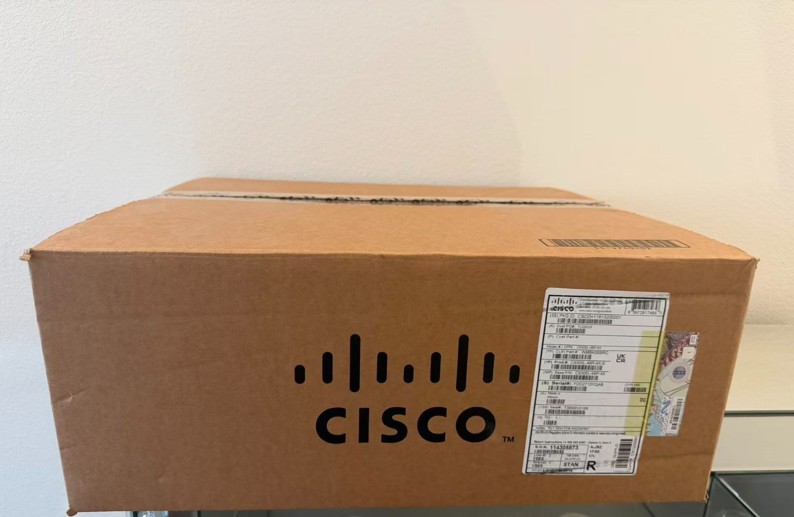 New Sealed Cisco C9300L-48P-4X-E Catalyst 9300L-48P-4X-E Switch