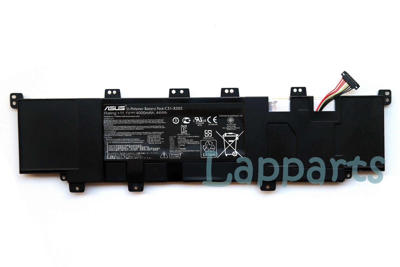 New Genuine C31-X502 44Wh Battery for Asus VivoBook S500C S500CA PRO500CA PU500
