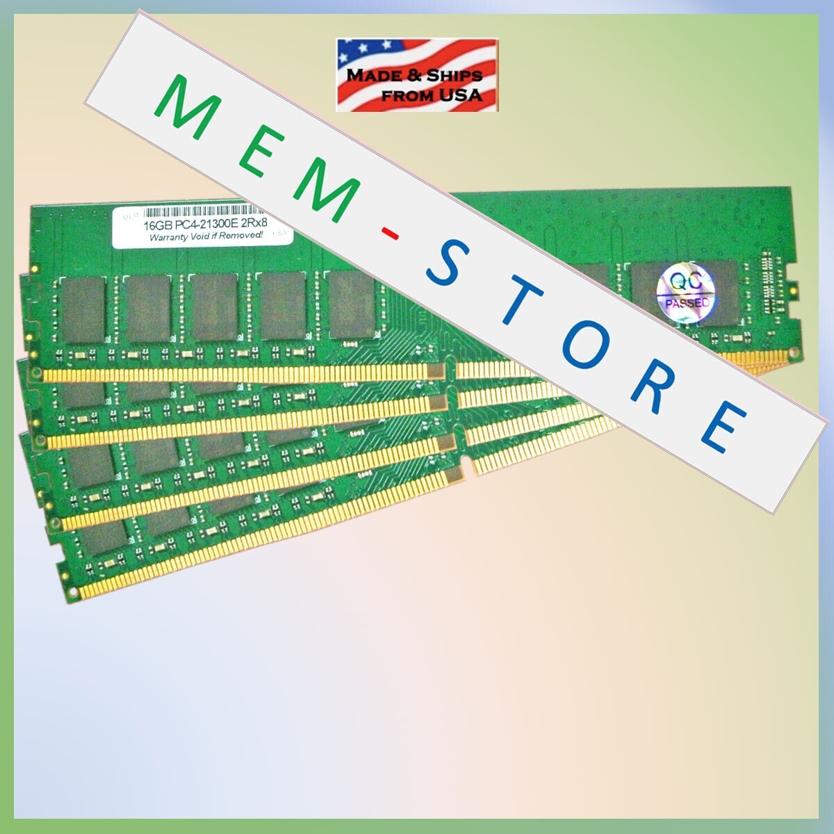 64GB 4x 16GB ECC UDIMM DDR4-2666 RAM Compatible for Supermicro X11SSL-F X11SSW-F