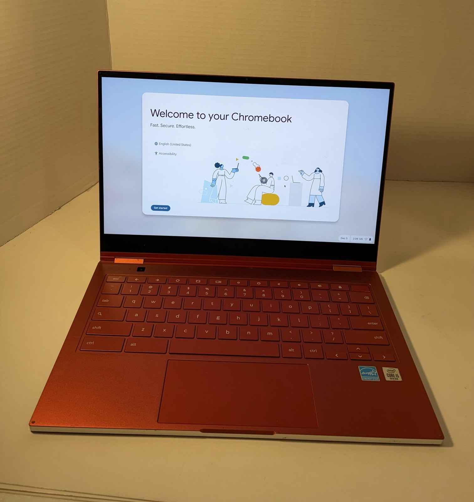 Samsung Galaxy Chromebook XE930QCA 13.3" Red