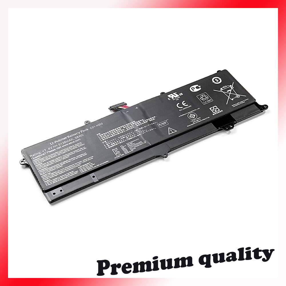 C21-X202 Battery For ASUS VivoBook X202 X202E X201E S200E Q200E Series 38Wh 7.4V