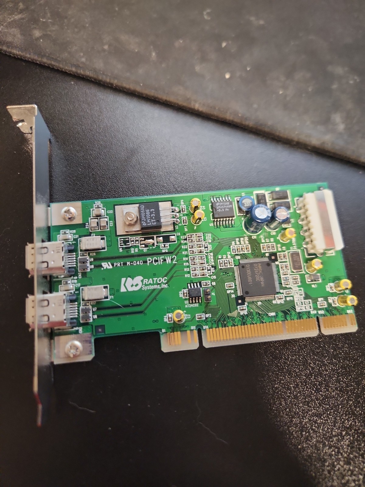 PCIFW2 PCI Board 1394 - 2 port RATOC Prt M-040 -for Fuji FRONTIER 