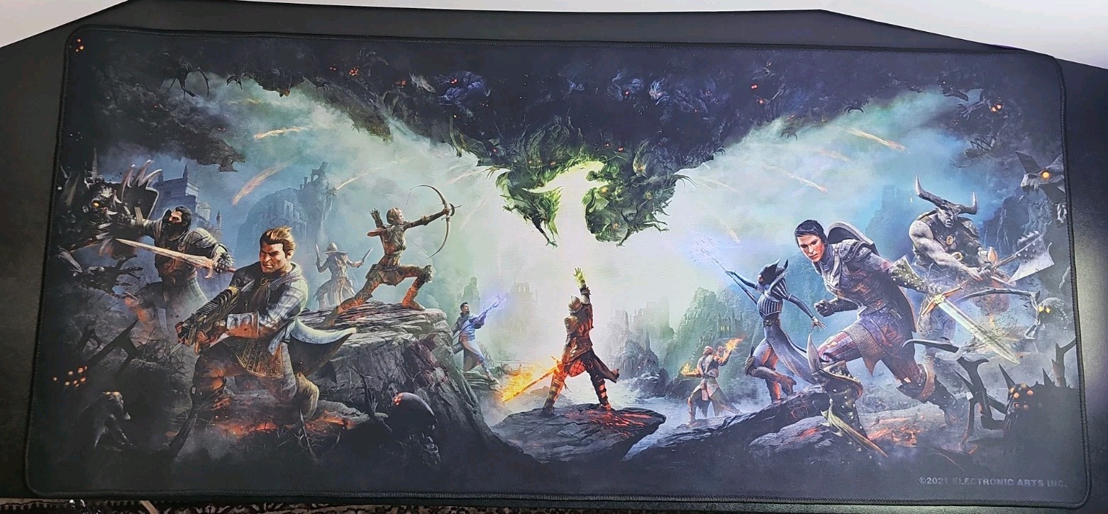 Brand New Dragon Age: Inquisition Oversized Deskmat Mouse Pad~~~