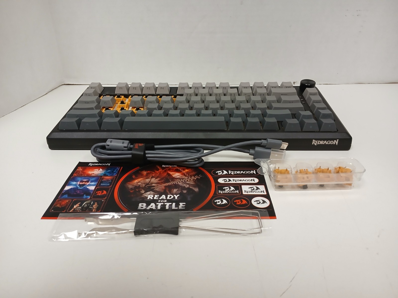Redragon K687 Penumbra Pro Tri-Mode Keyboard With Linear Switches *READ*