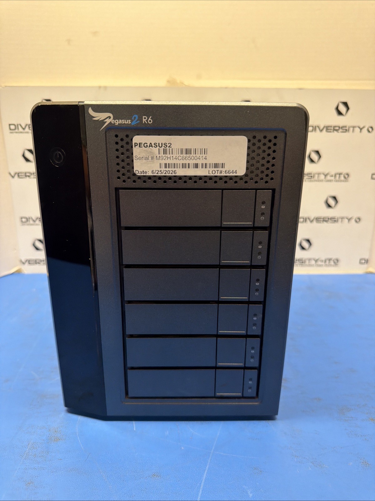 Promise Technology Pegasus 2 R6 Raid Enclosure x6 4TB SATA HDD