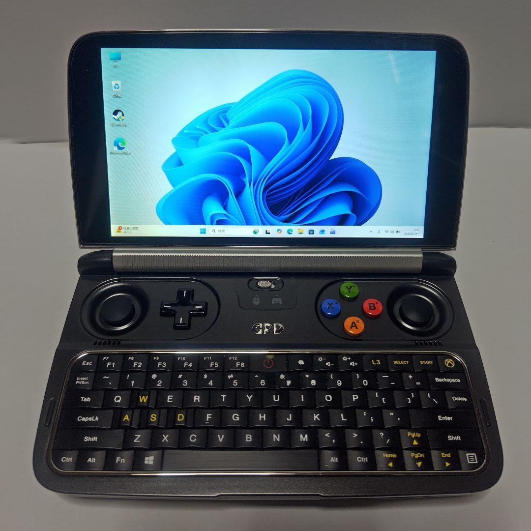 GPD WIN2 Mini Gaming PC Windows 11 Intel m3-7y30 8GB RAM 128GB SSD 6 In Working