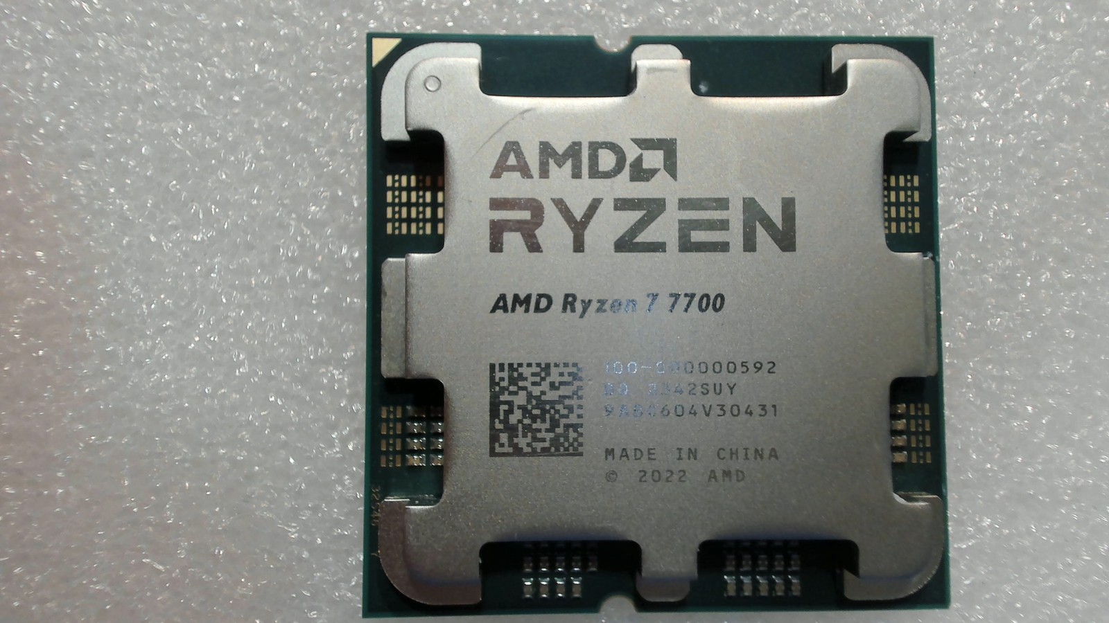 AMD Ryzen 7 7700 N42608-003 8-Core 5.30GHz Max Turbo Speed CPU Processor