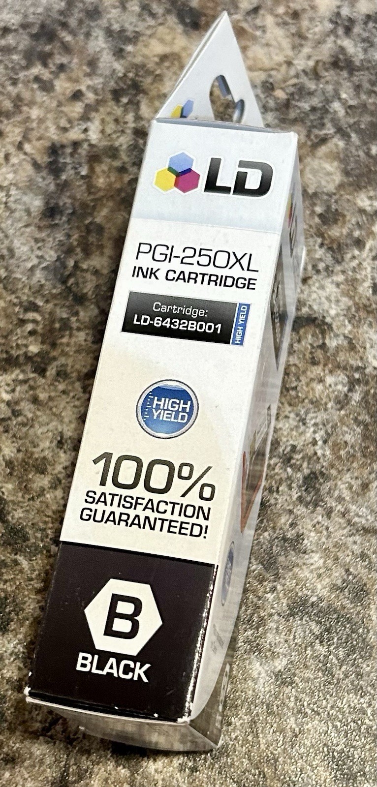 LD PGI-250XL Black High Yield Ink Cartridge LD-6432B001 for Canon MG5420