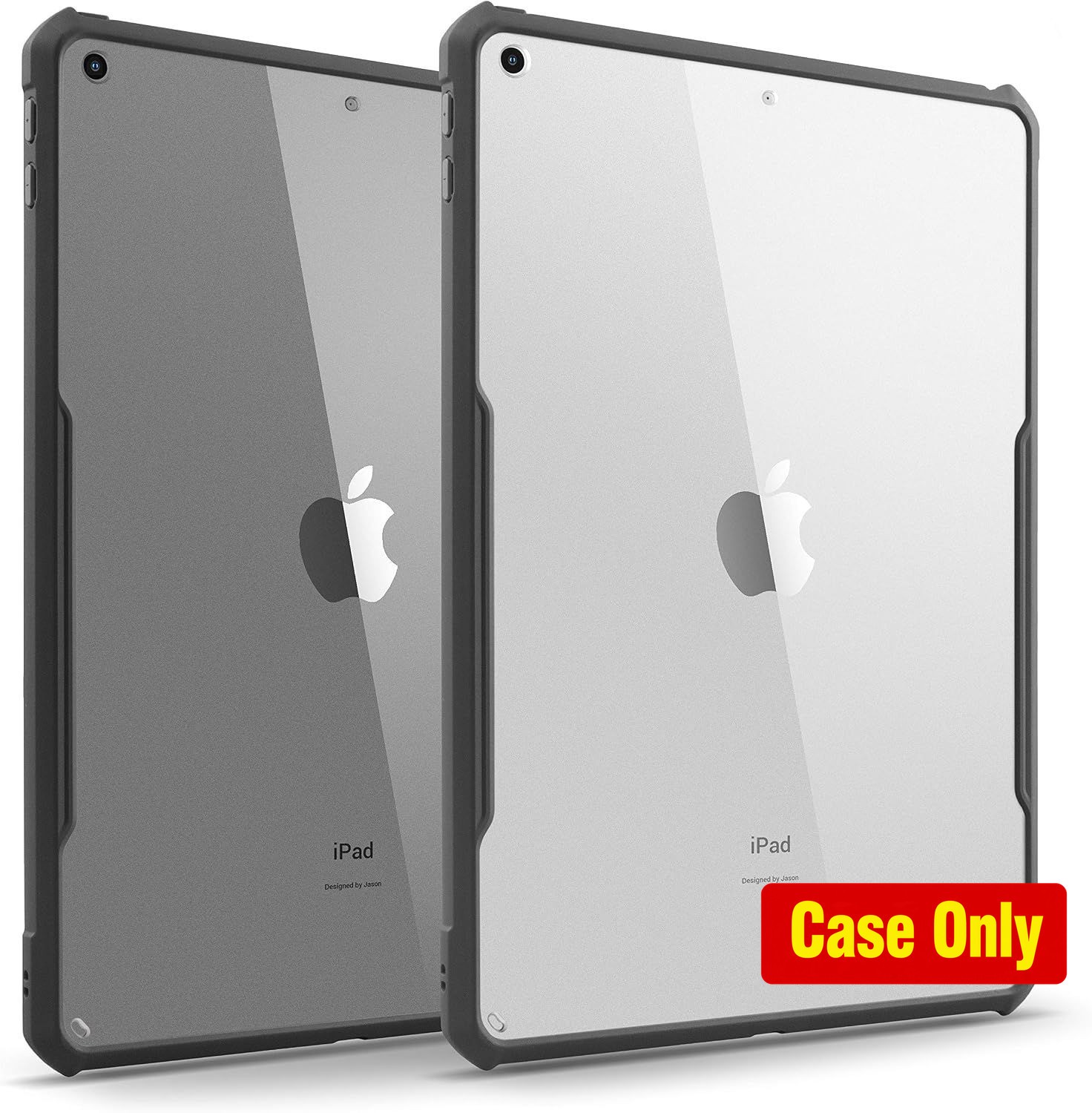 Case for iPad 9/8/7 (10.2-Inch, 2021/2020/2019) Ultra Slim Clear Flexible TPU