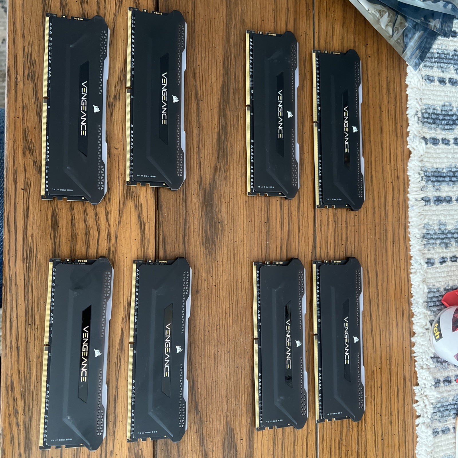 Corsair Vengance RGB 2x16 Gb 3600 MHz DDR4 CL18 Black Memory