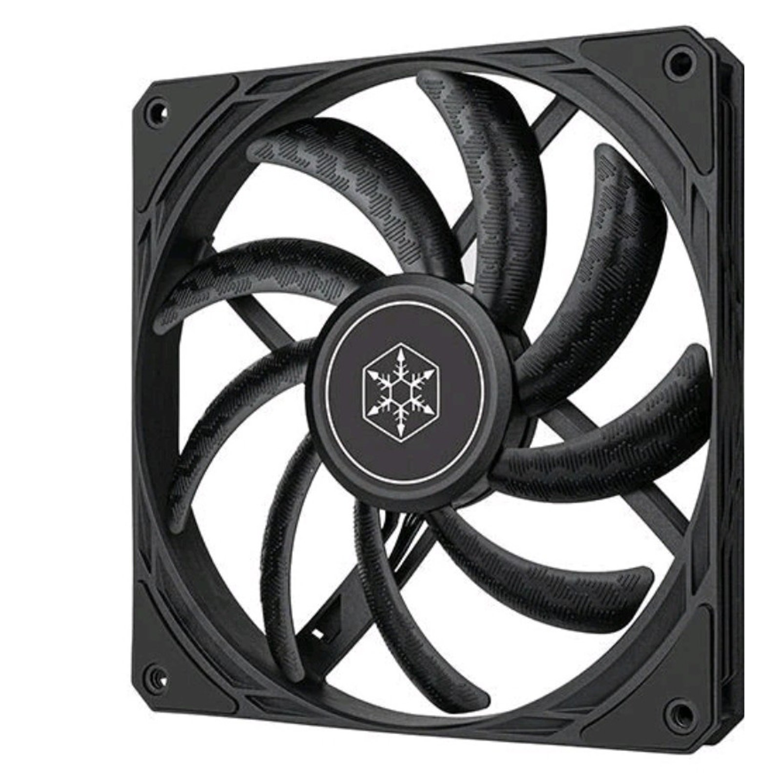 Silverstone AS140B Air Slimmer 140mm x 140mm x 15.5mm Slim Fan, 4Pin PWM