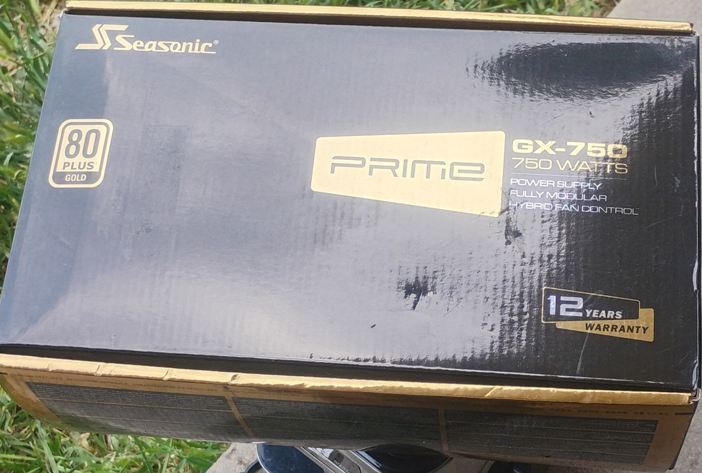 Sea Sonic PRIME GX-750 750W Fully Modular ATX Power Supply Hybrid Fan Control