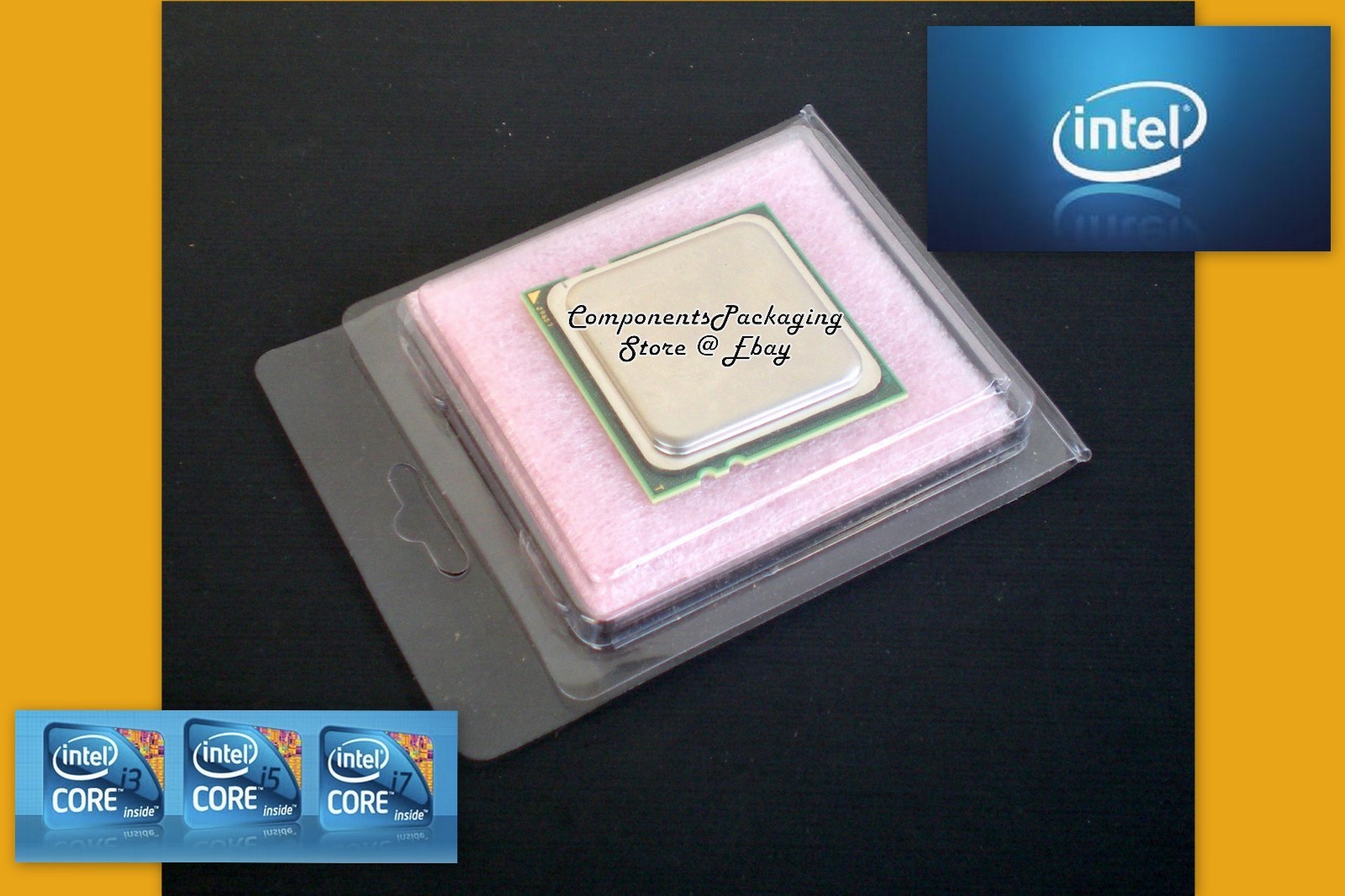 20 - Intel Procesor CPU Clamshell  fits Socket LGA1150 LGA1155 LGA1156  - New
