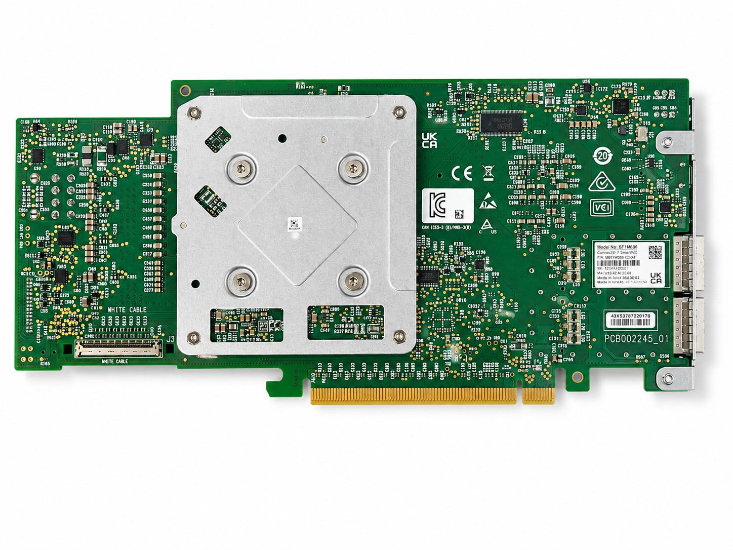 NVIDIA Mellanox MBF1M606A-ESNAT BlueField BF1600 100Gb QSFP28 64GB DDR4