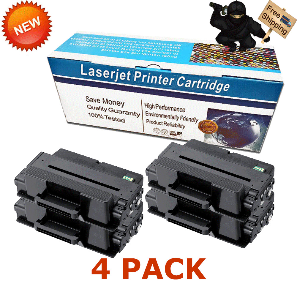 4pk MLT-D205L Toner Cartridge for Samsung SCX-4835FD SCX-5639FR ML-3312ND